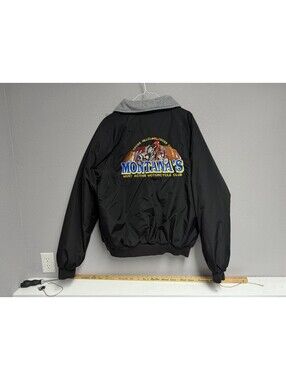 Billings Montana Motorcycle Club Embroidered Jacket  Size XL